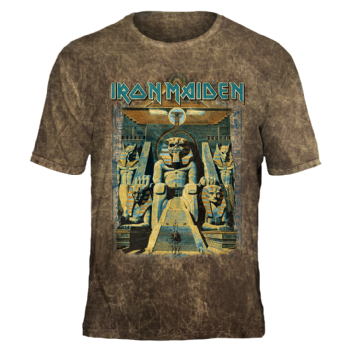 Camiseta Tie Dye Iron Maiden Powerslave
