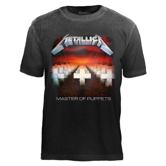 Camiseta Especial Metallica Master of Puppets