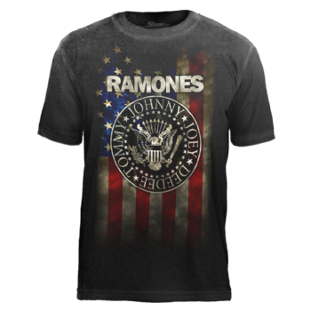 Camiseta Especial Ramones Flag