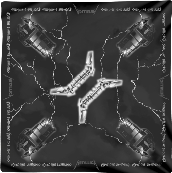 Bandana Metallica Ride The Lightning