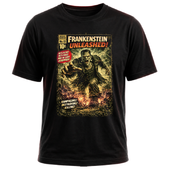 Camiseta Frankenstein Unleashed