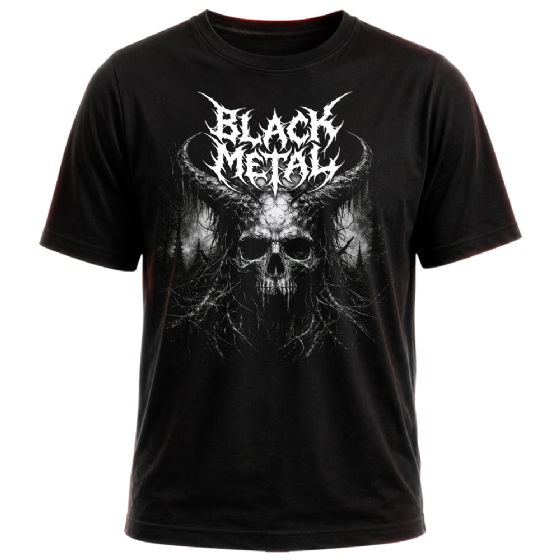 Camiseta Black Metal