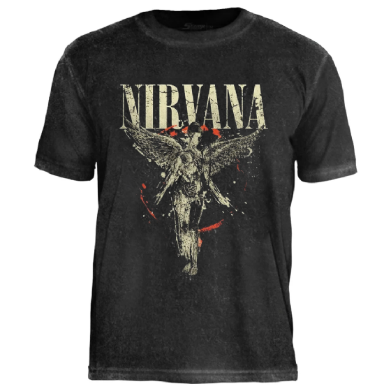 Camiseta Especial Nirvana In Utero