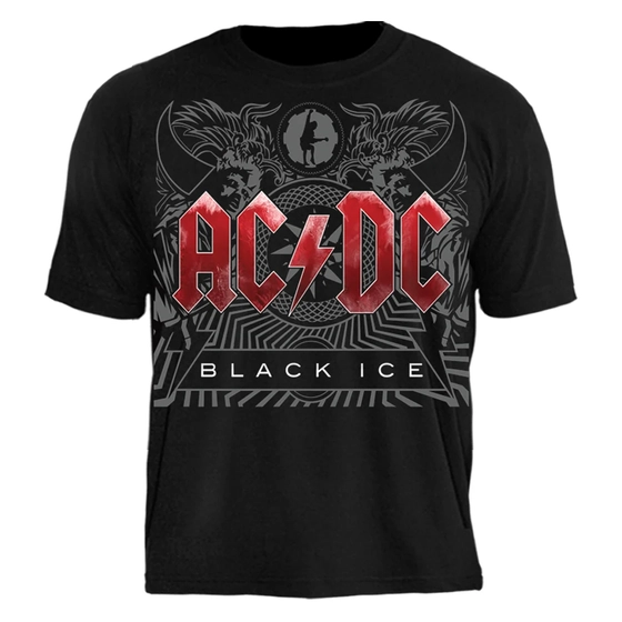 Camiseta TFE AC/DC Black Ice