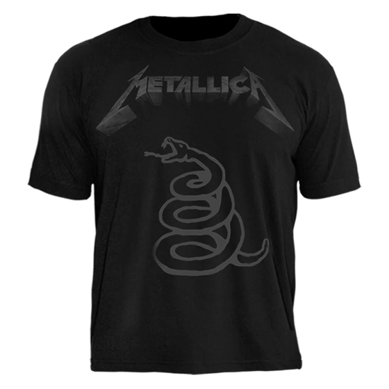 Camiseta TFE Metallica Black Album