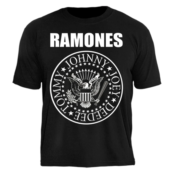 Camiseta TFE Ramones Hey Ho, Lets Go