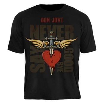 Camiseta TFE Bon Jovi Never Say Goodbye