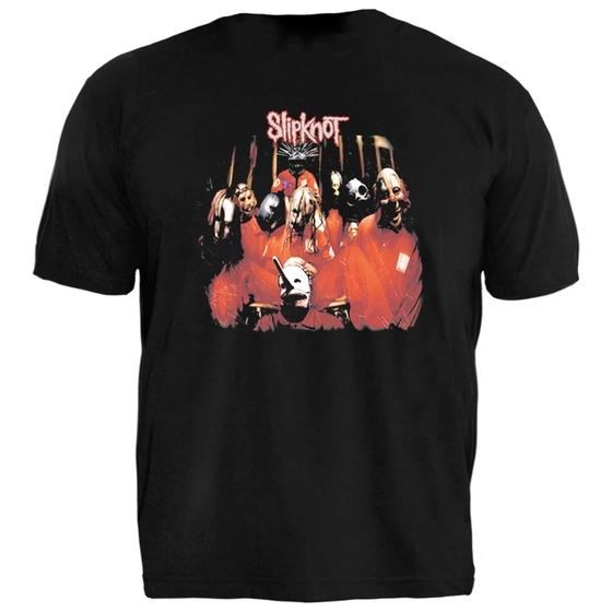 Camiseta Plus Size Slipknot Debut Album