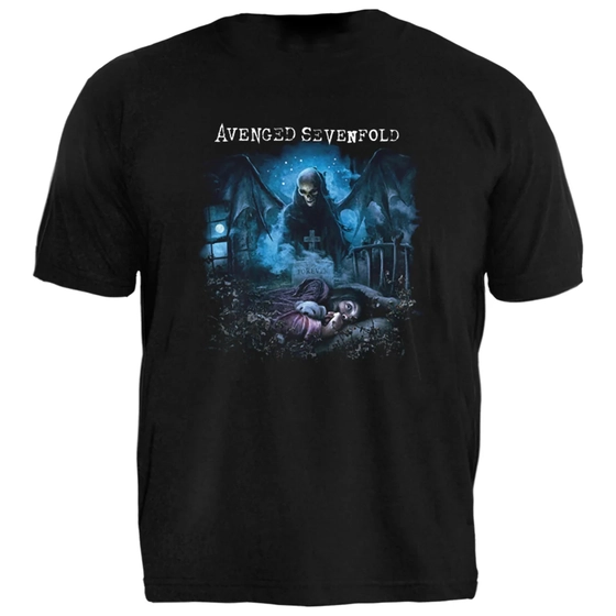 Camiseta Plus Size Avenged Sevenfold Nightmare