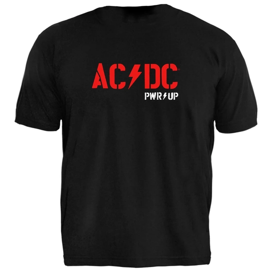 Camiseta Plus Size AC/DC Power Up