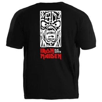 Camiseta Plus Size Iron Maiden Axe Eddie