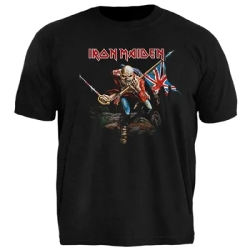Camiseta Plus Size Iron Maiden The Trooper