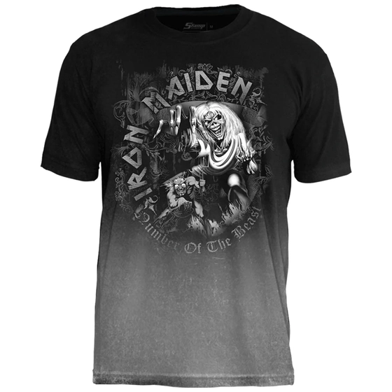 Camiseta Especial Iron Maiden The Number Of The Beast