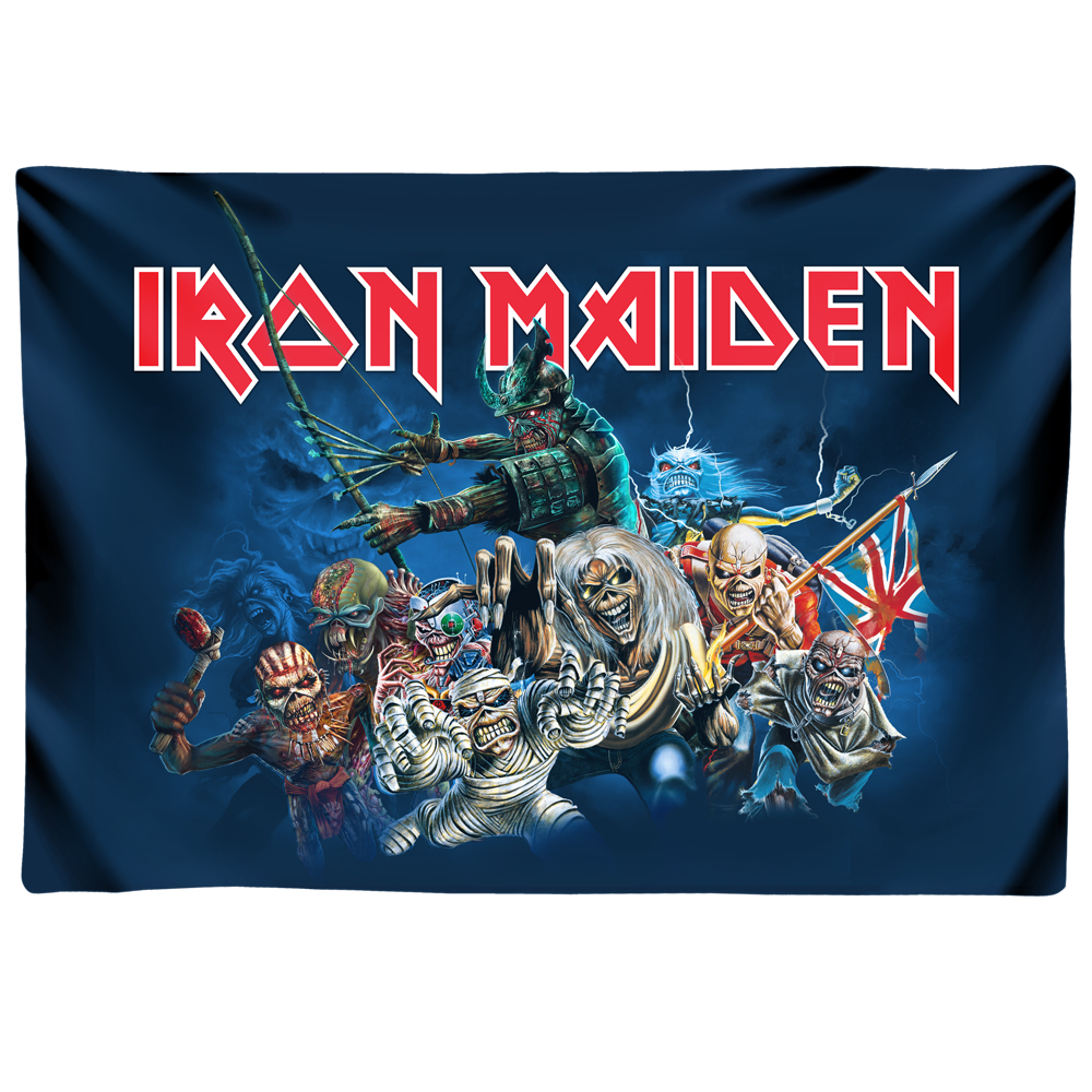Bandeira Iron Maiden Wasted Years Eddies