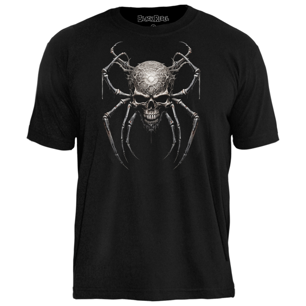 Camiseta Spider Skull