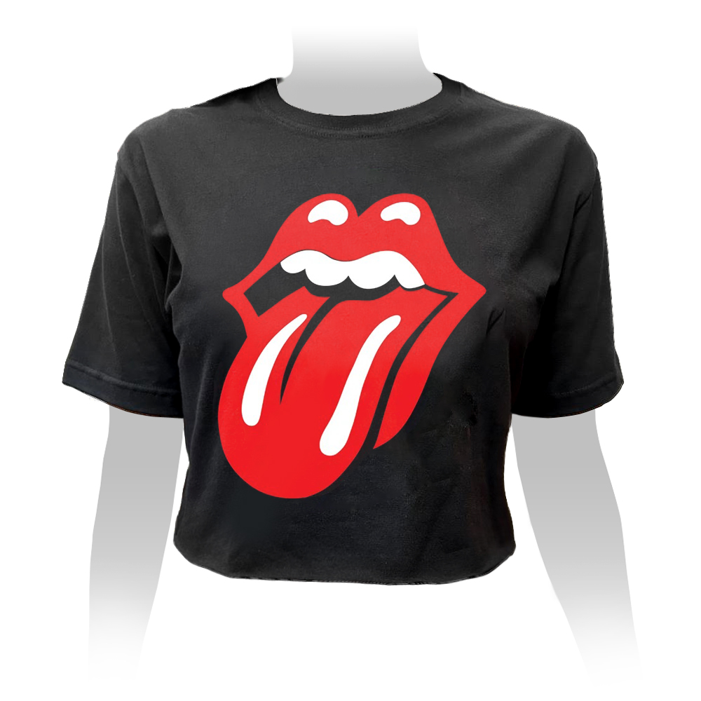 Cropped The Rolling Stones Tongue Classic