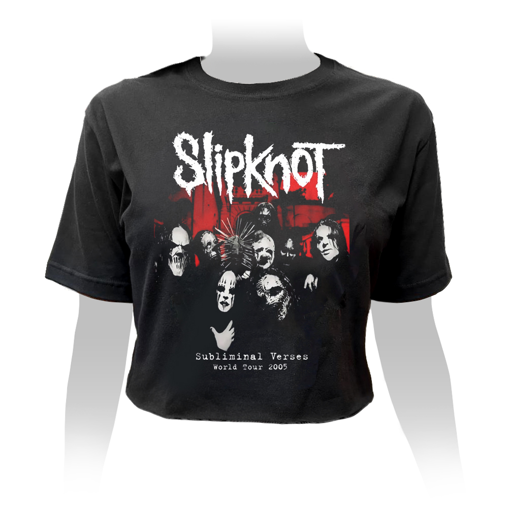 Cropped Slipknot Subliminal Verses