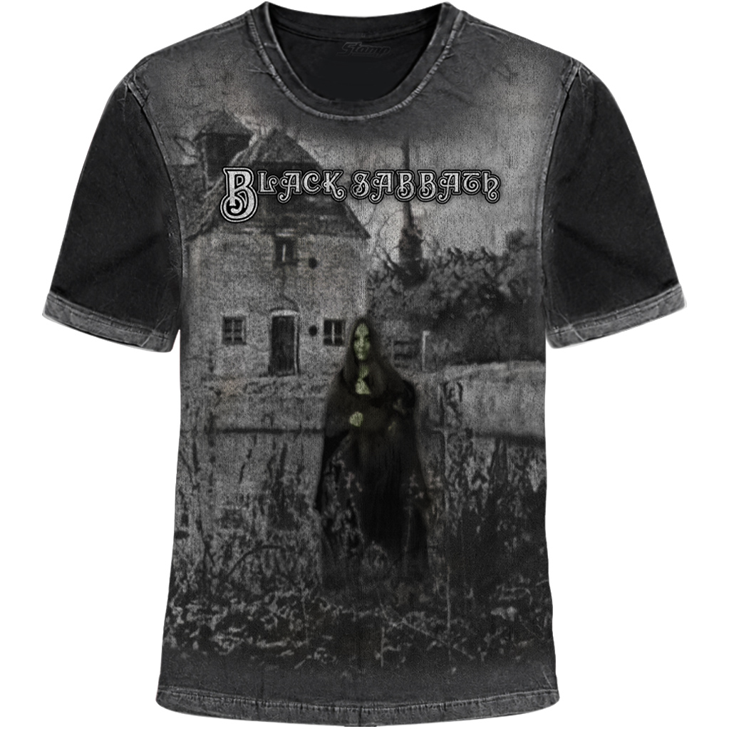 Camiseta Full Print Black Sabbath Debut Album ( First Album)