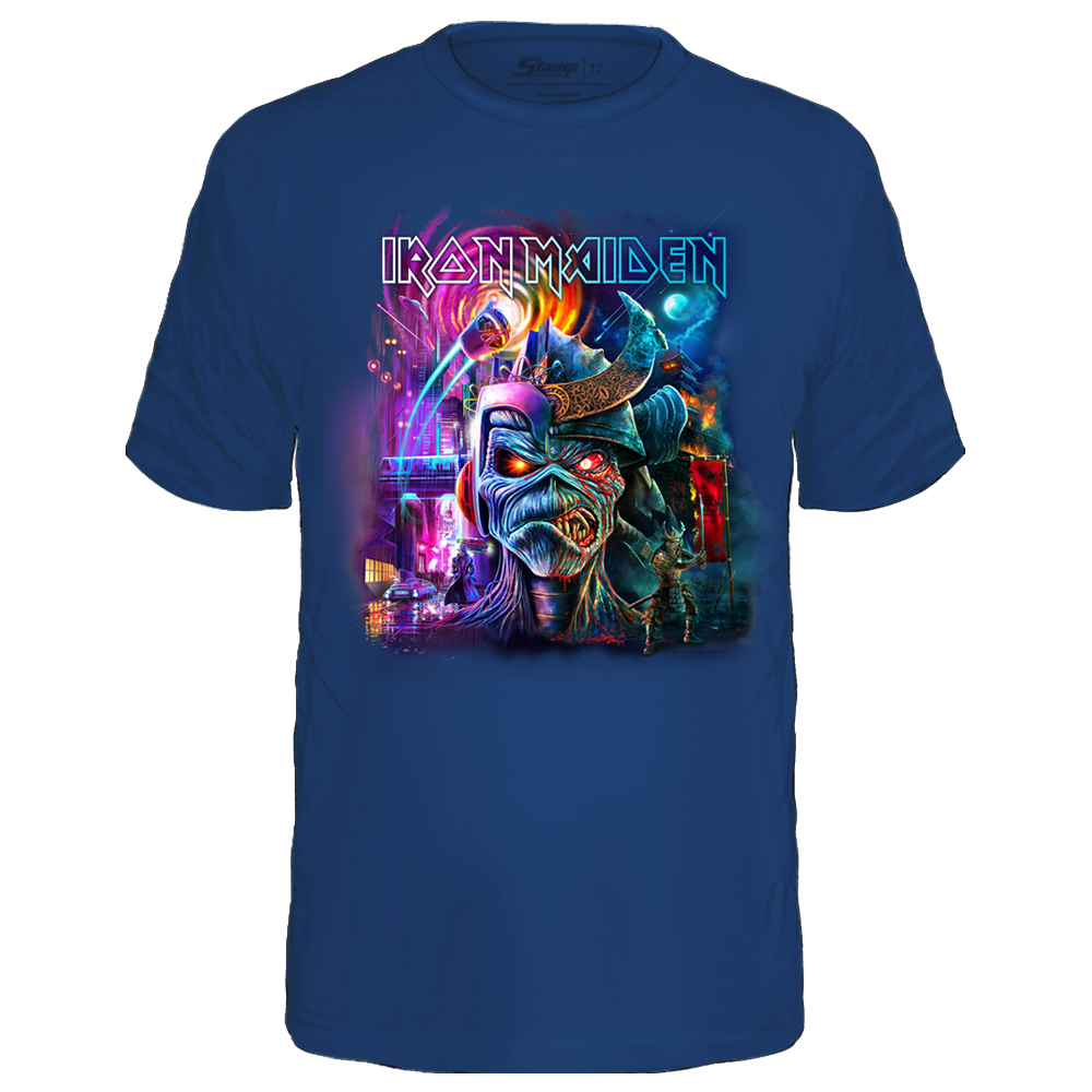 Camiseta Infantil Iron Maiden The Future Past World Tour 2024