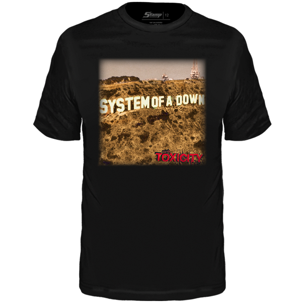 Camiseta Infantil System Of A Down Toxicity