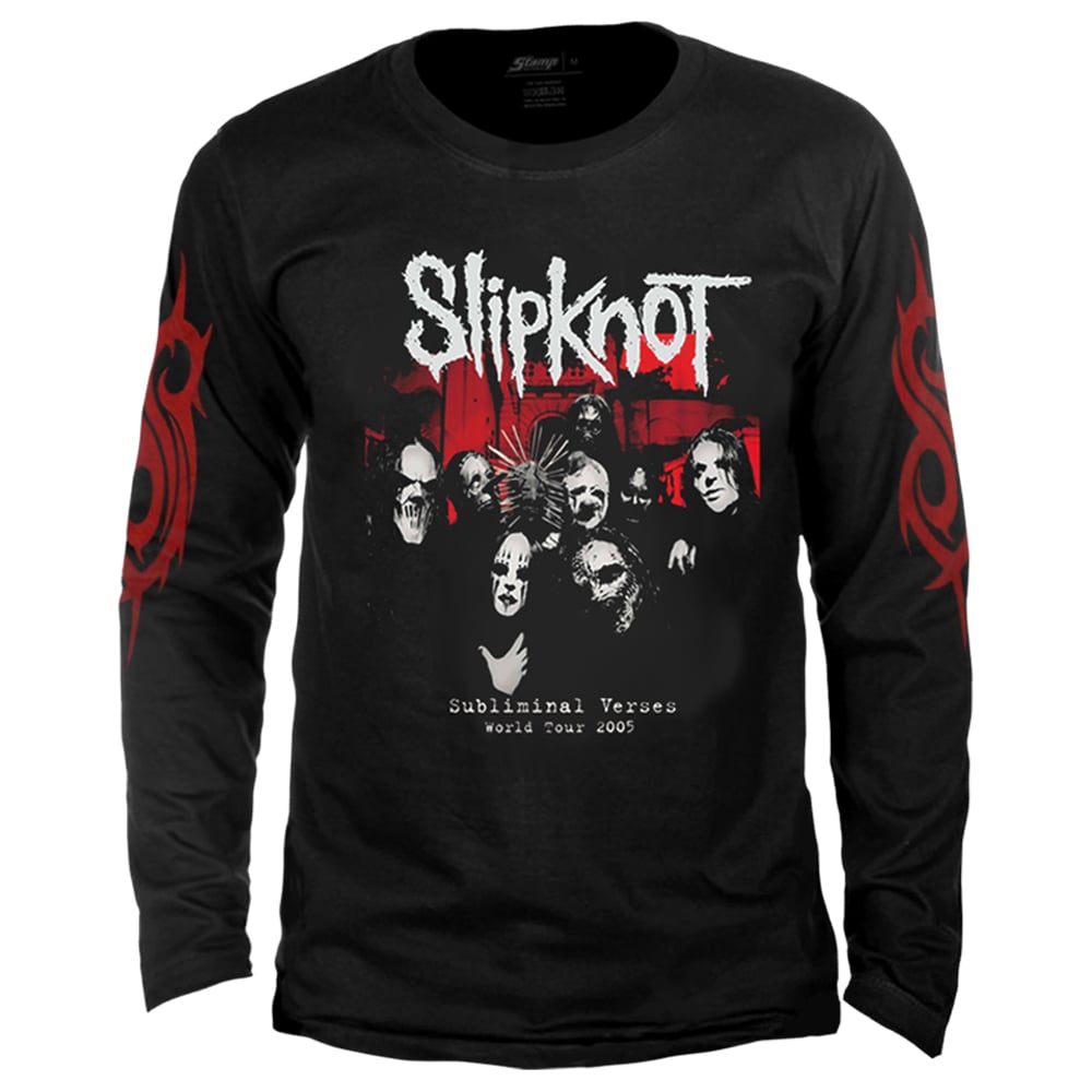 Camiseta Manga Longa Slipknot Subliminal Verses