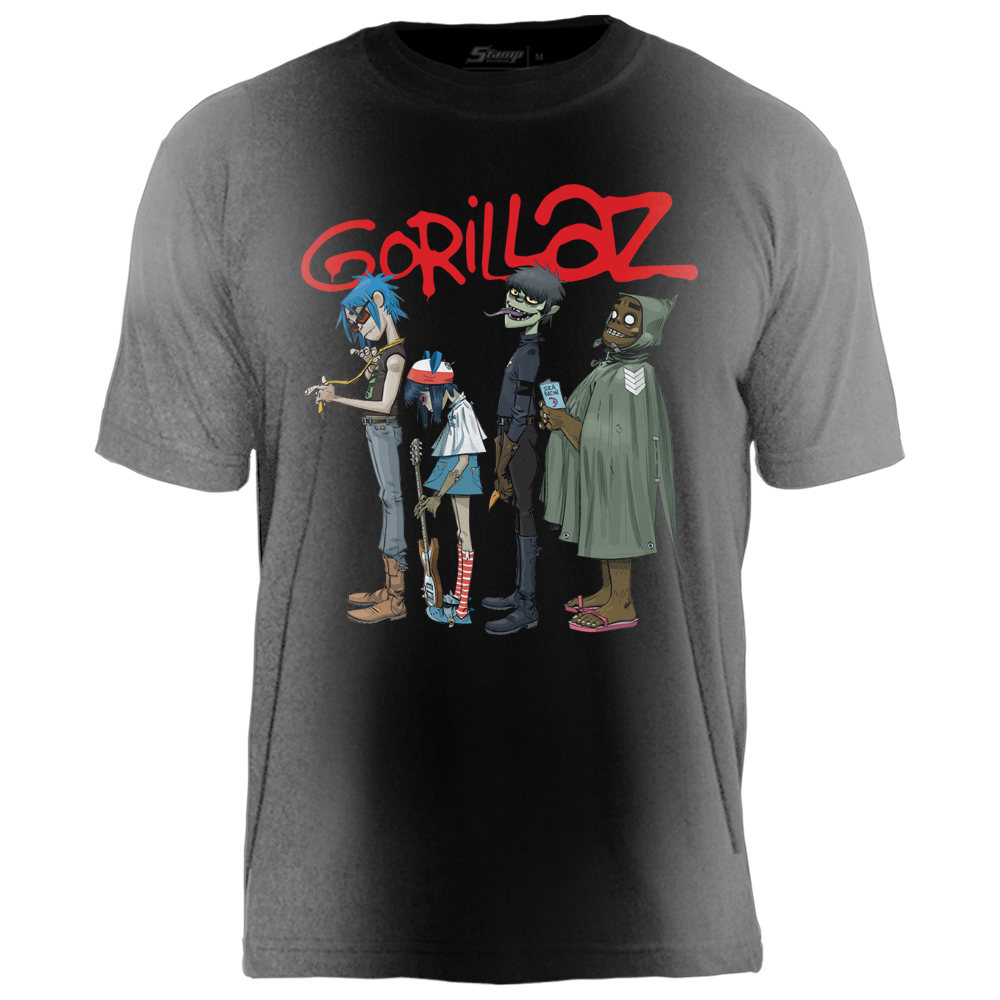 Camiseta Especial Gorillaz