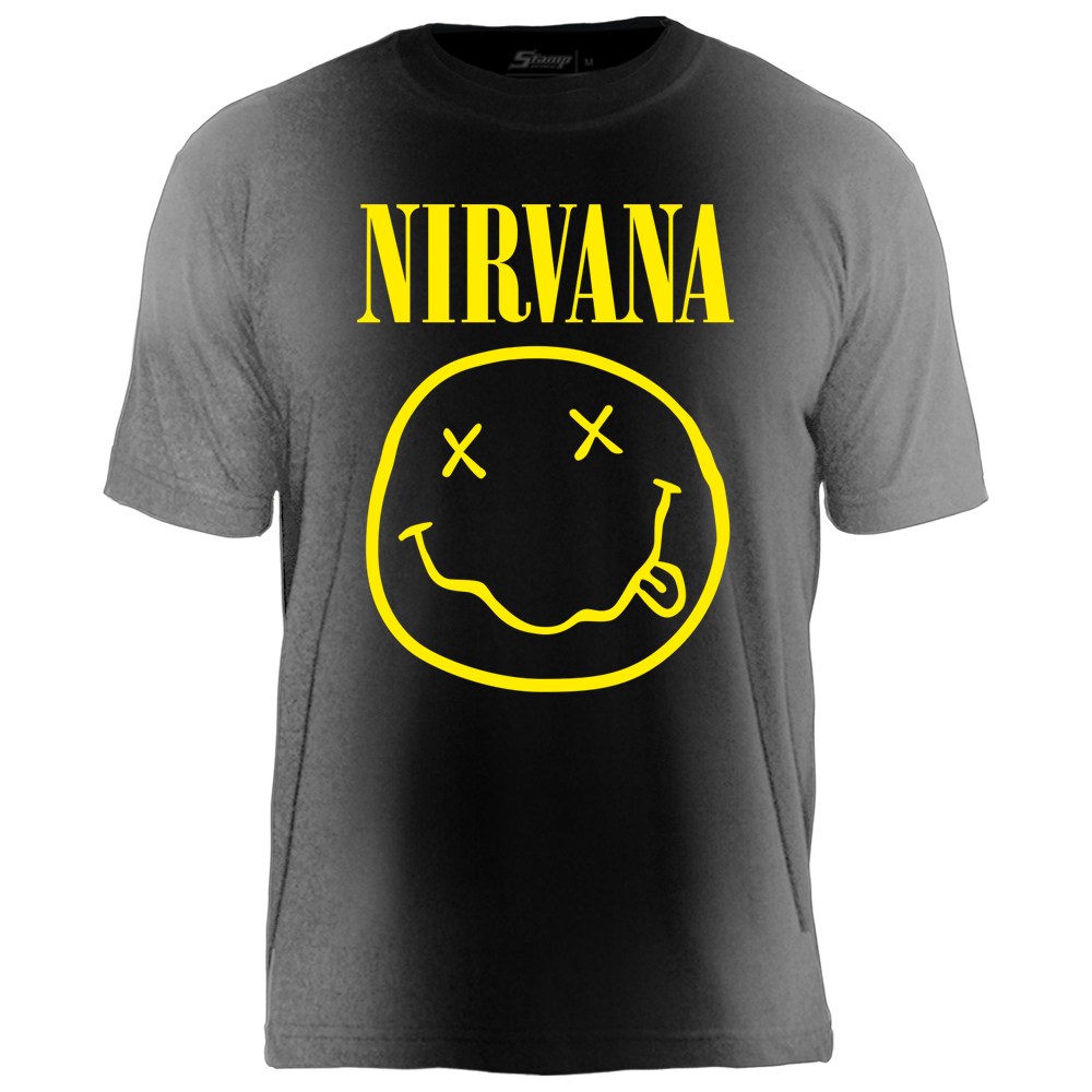 Camiseta Especial Nirvana Smiley