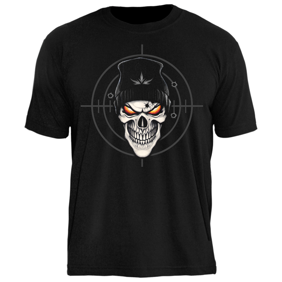 Camiseta Caveira com Gorro