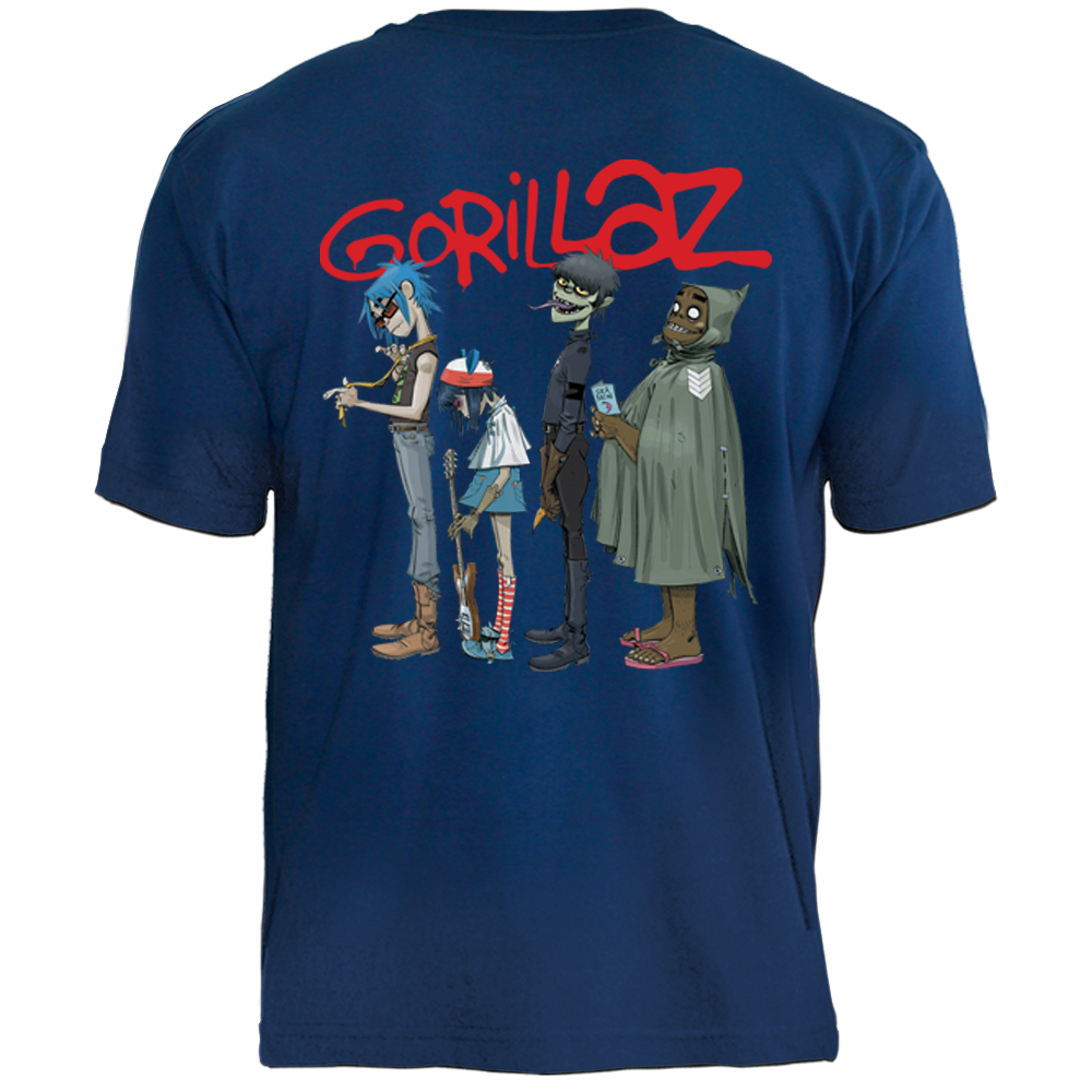 Camiseta PC Gorillaz