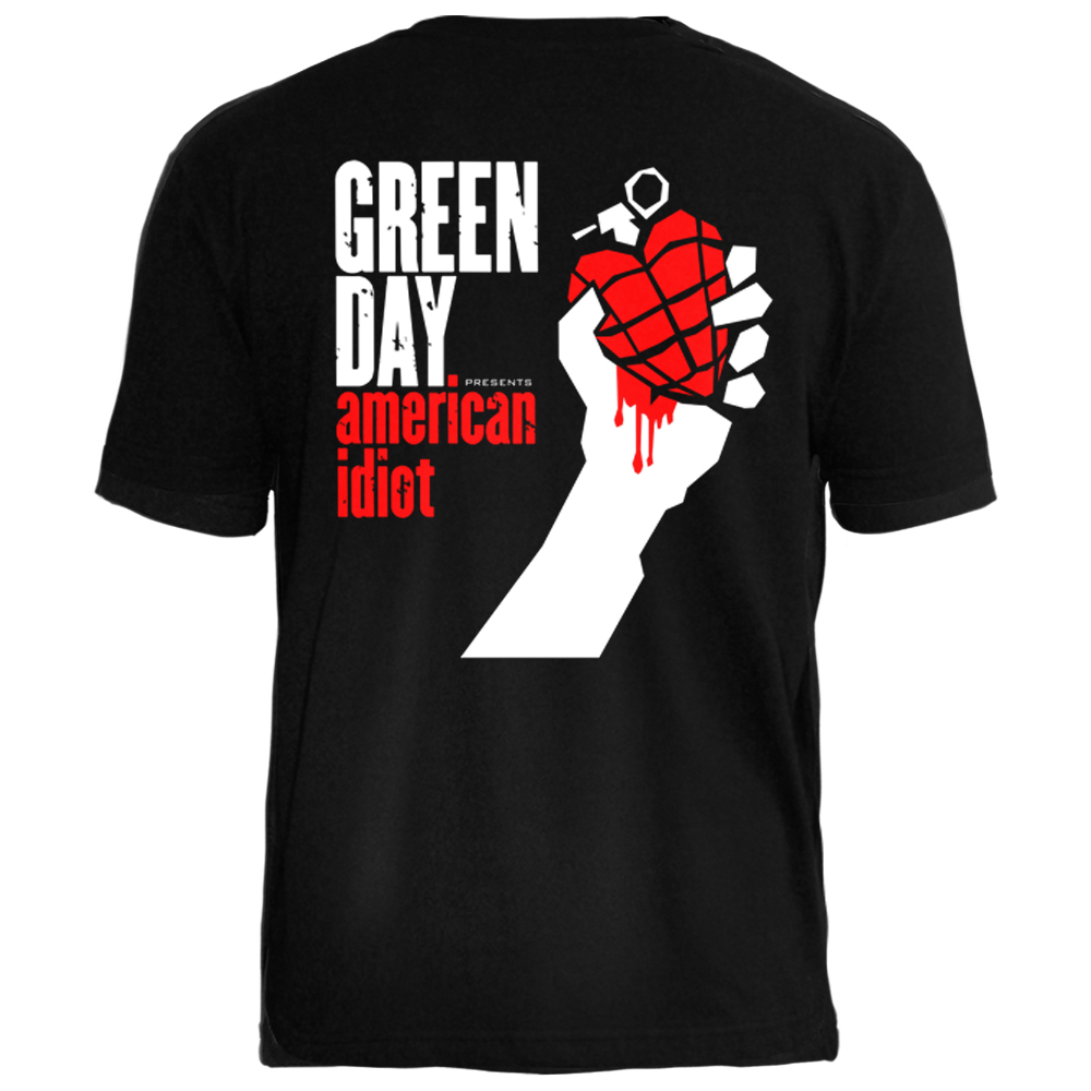 Camiseta PC Green Day American Idiot