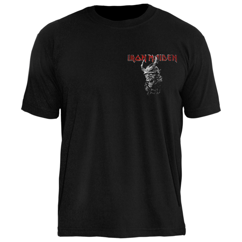 Camiseta PC Iron Maiden Samurai Standing Pose