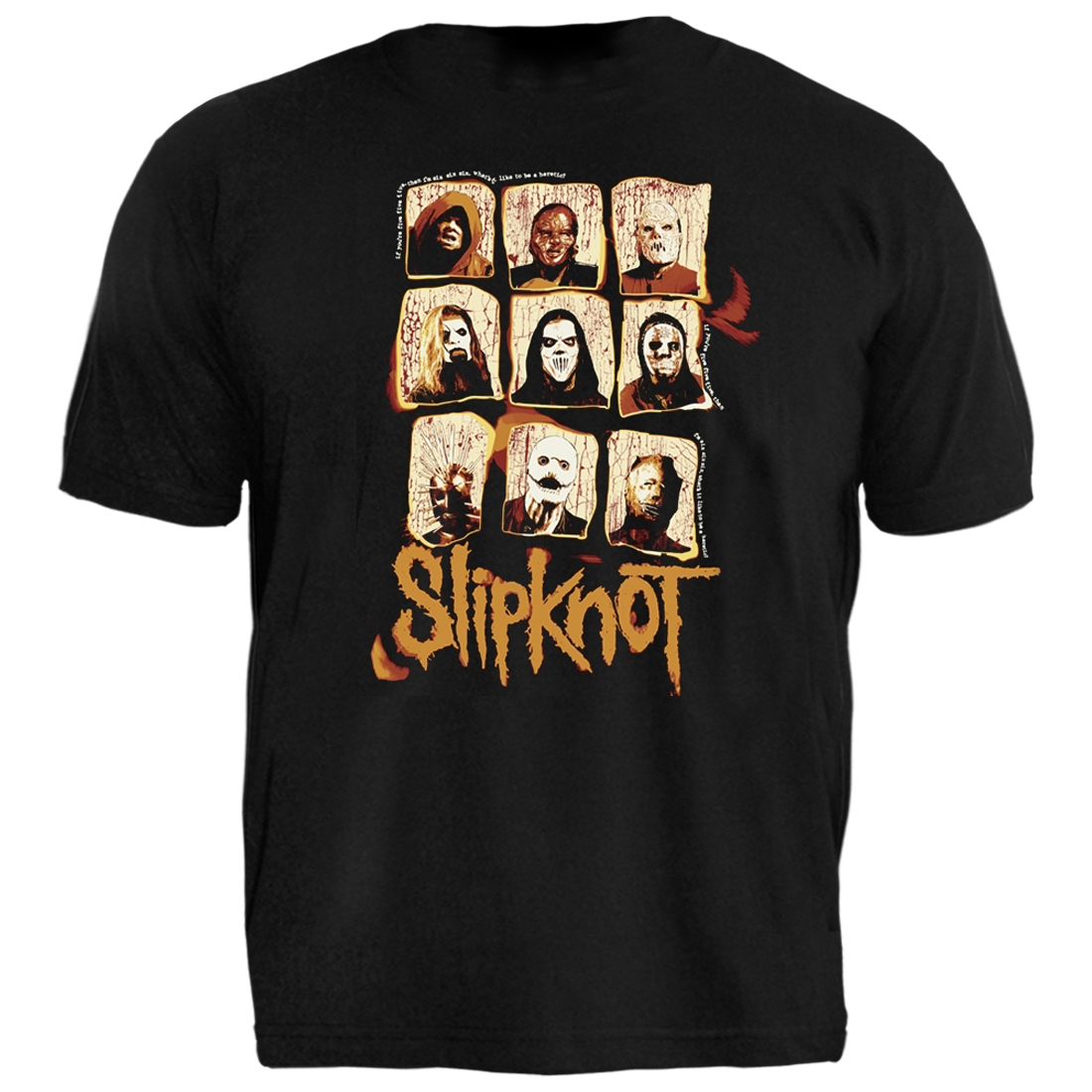 Camiseta Plus Size Slipknot 9 Photos