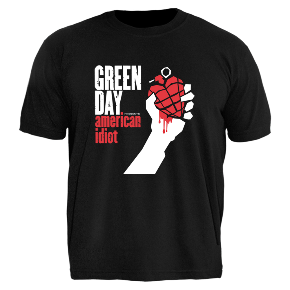 Camiseta Plus Size Green Day American Idiot