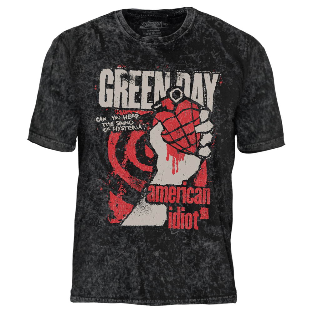 Camiseta Tie Dye Green Day American Idiot