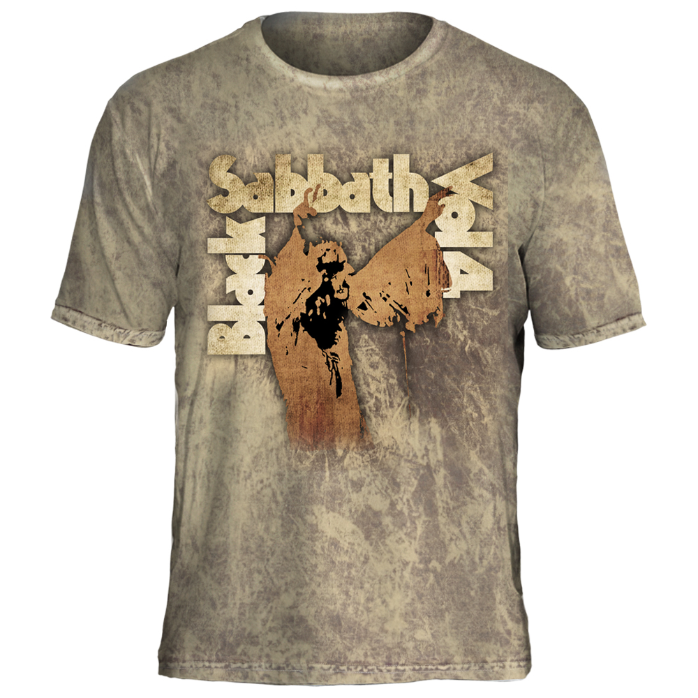 Camiseta Tie Dye Black Sabbath Volume 4