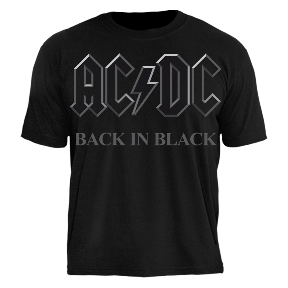 Camiseta TFE AC/DC Back In Black
