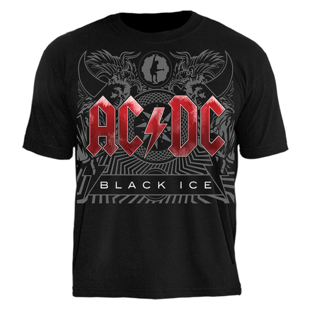 Camiseta TFE AC/DC Black Ice