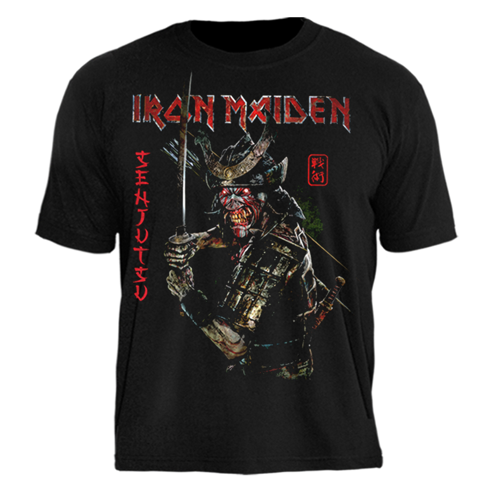 Camiseta TFE Iron Maiden Senjutsu Album