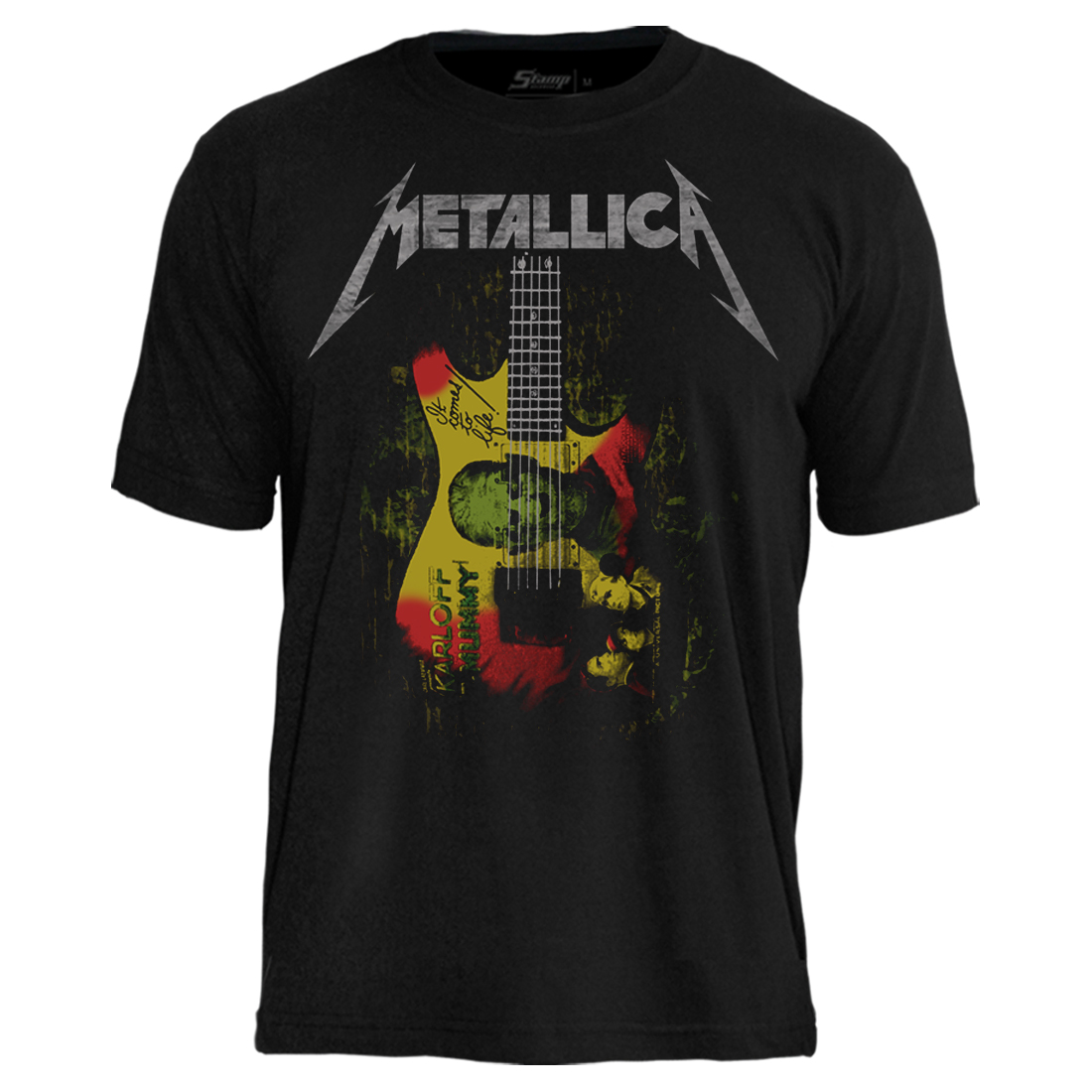Camiseta Metallica Kirk Mummy Guitar