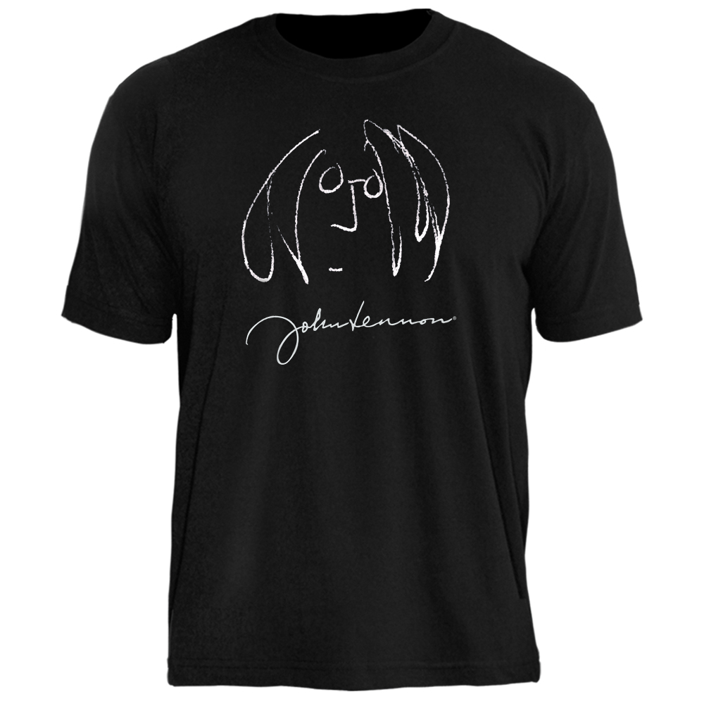 Camiseta John Lennon Signature