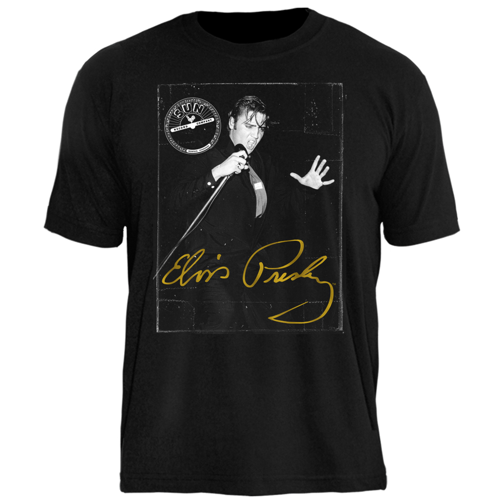 Camiseta Elvis Presley Portrait Live