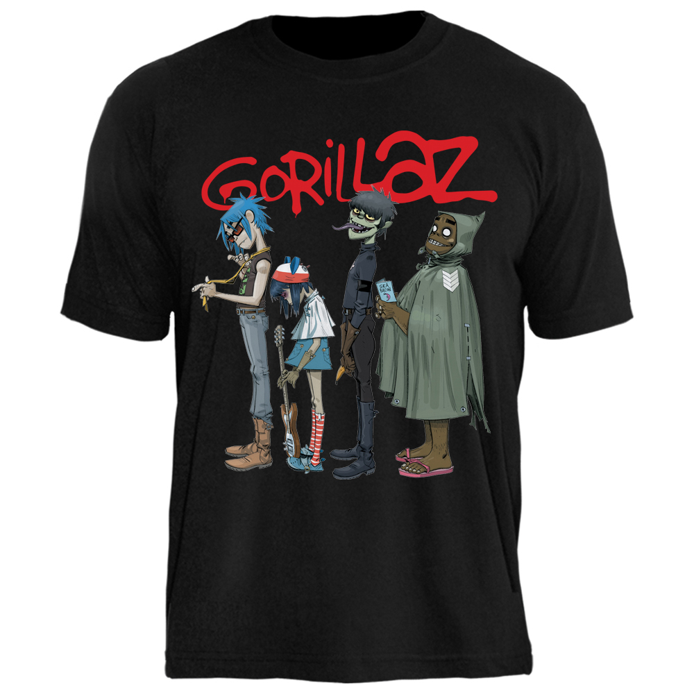 Camiseta Gorillaz