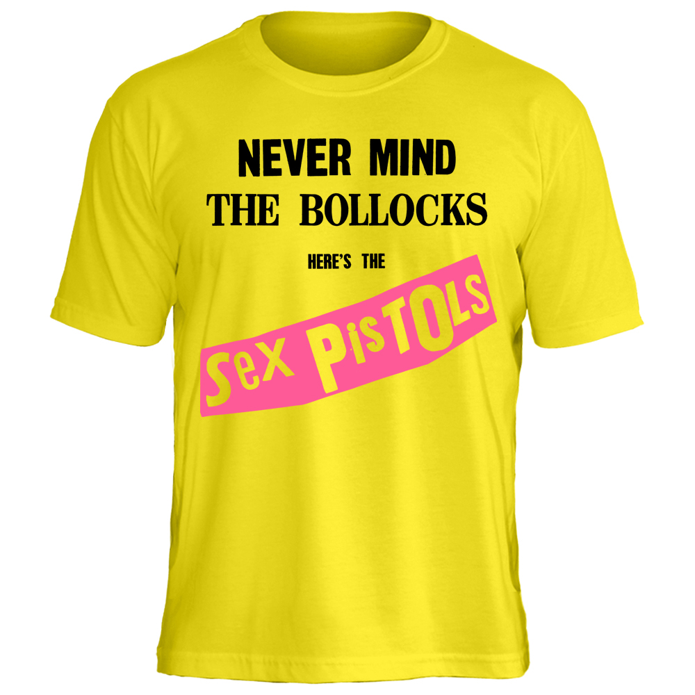 Camiseta Sex Pistols Never Mind The Bollocks