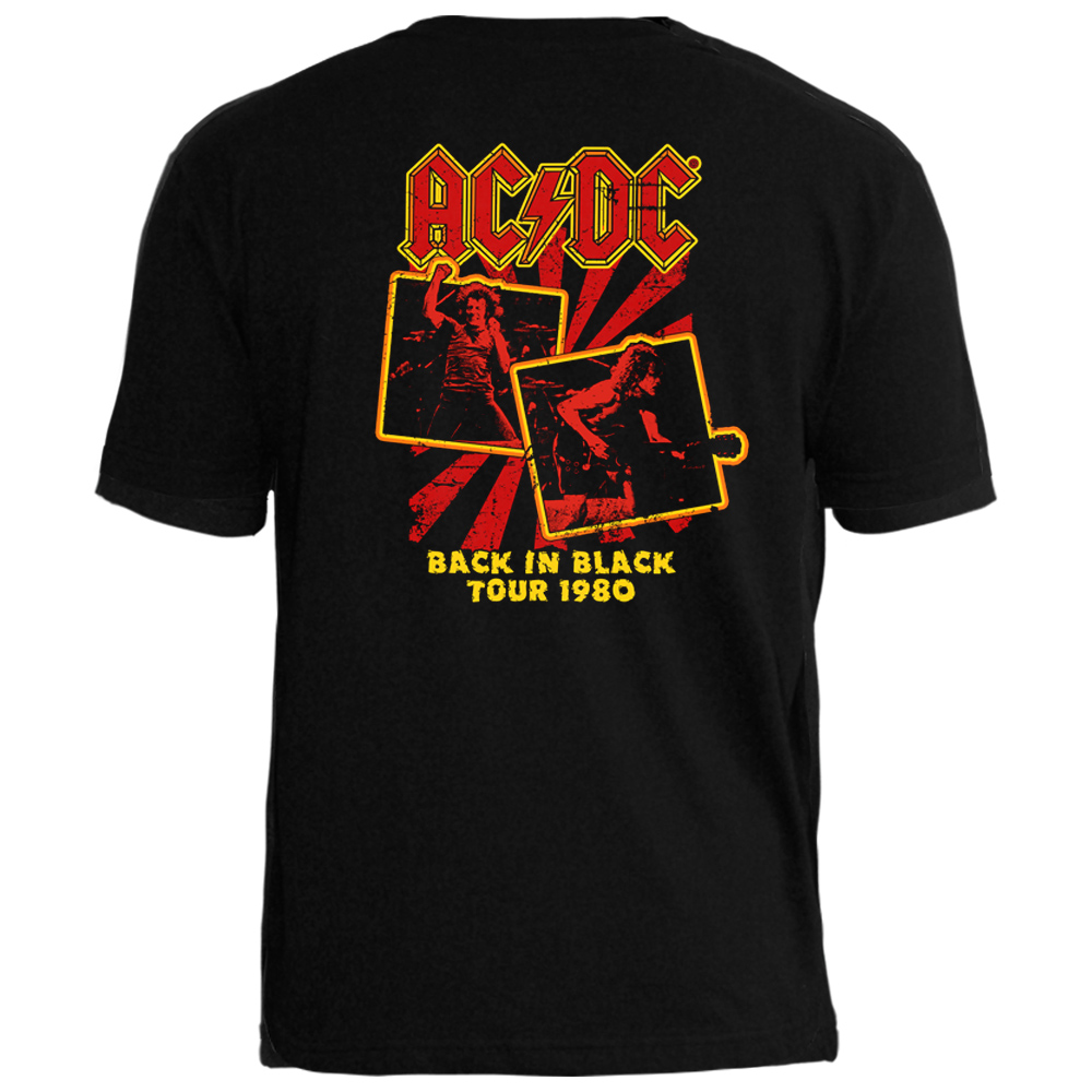 Camiseta AC/DC North American Tour 1980