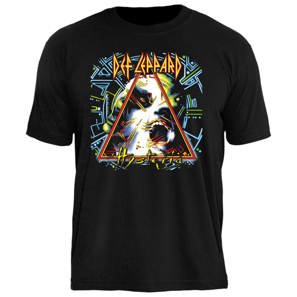 Camiseta Def Leppard Hysteria