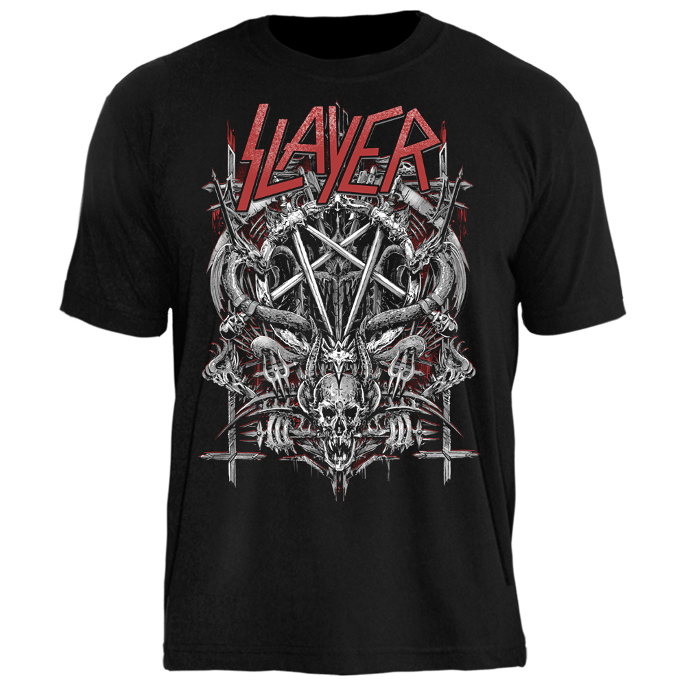 Camiseta Slayer Evil Crest