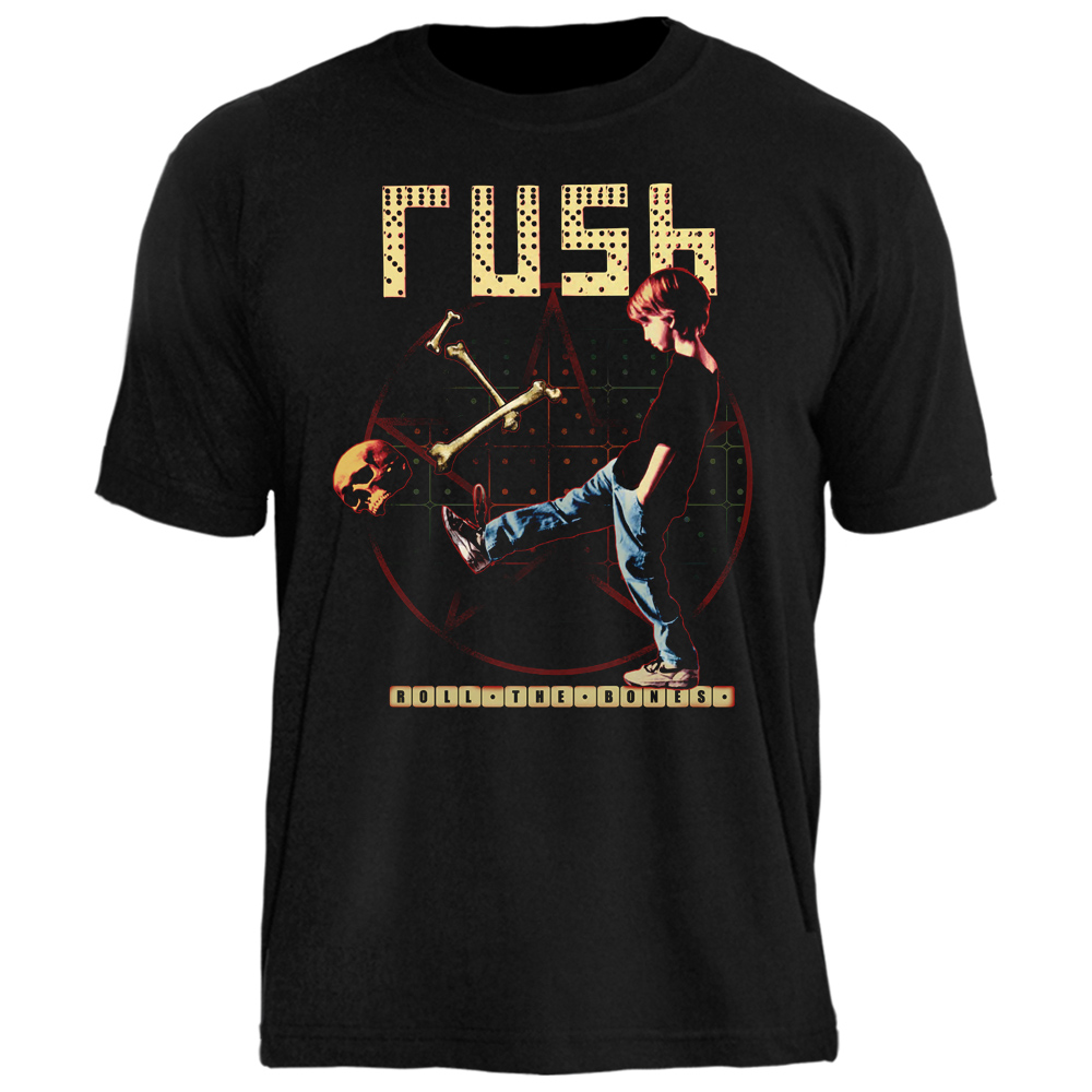 Camiseta Rush Roll The Bones