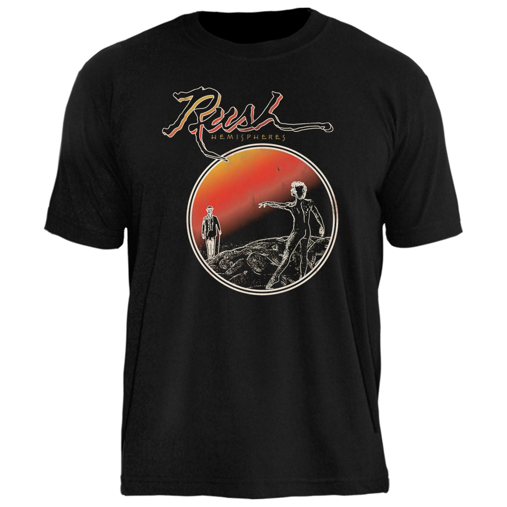 Camiseta Rush Hemisphere Vintage