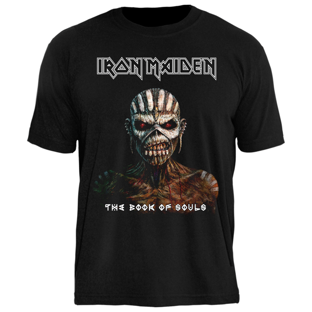 Camiseta Iron Maiden The Book Of Souls