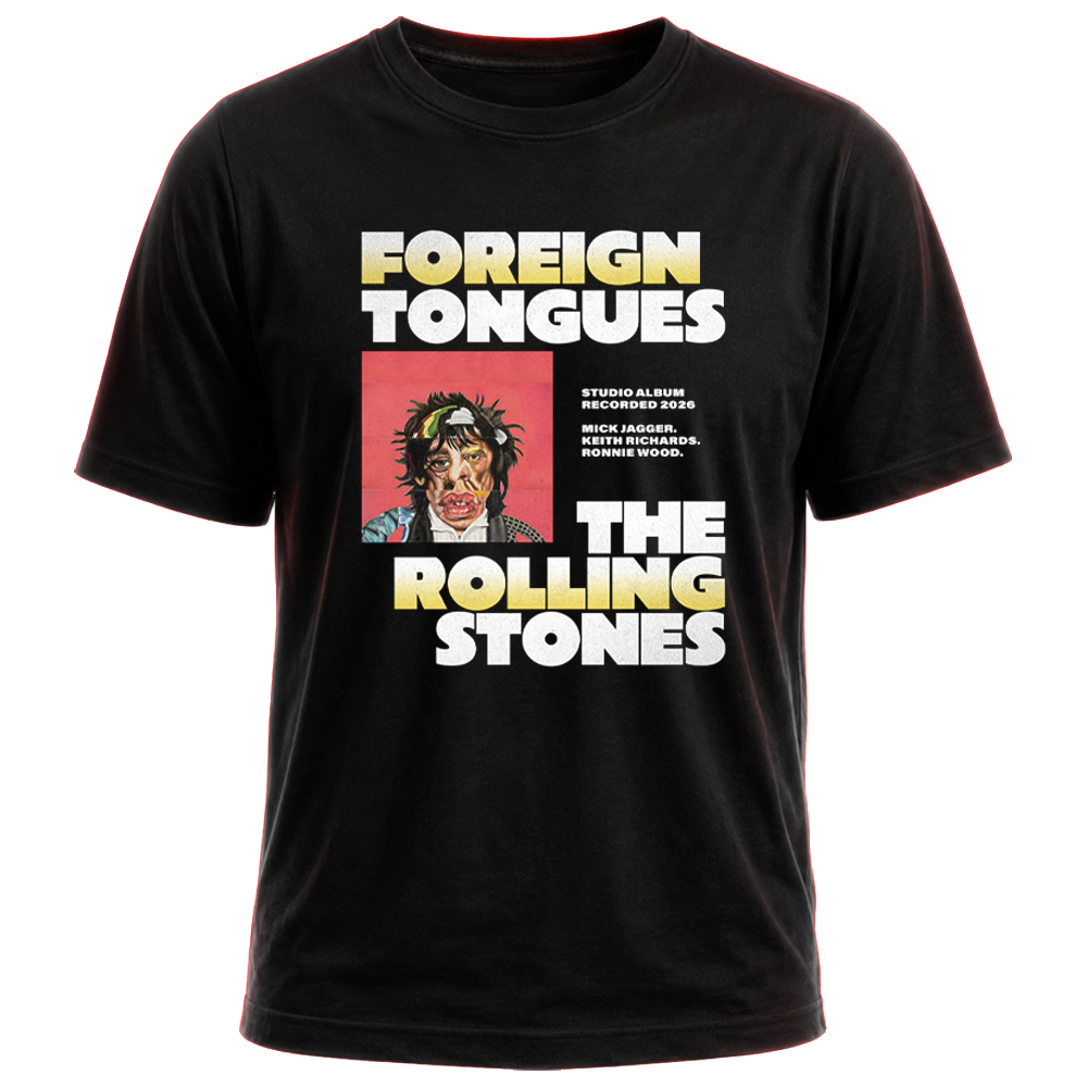 Camiseta The Rolling Stones Foreign Tongues